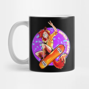 Kitsune Skate Mug